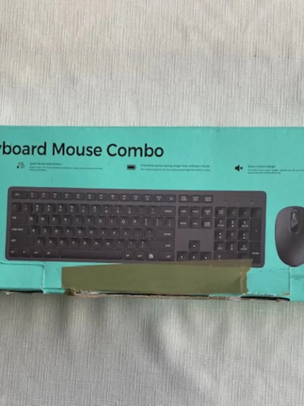 Wireless Keyboard and Mouse Combo